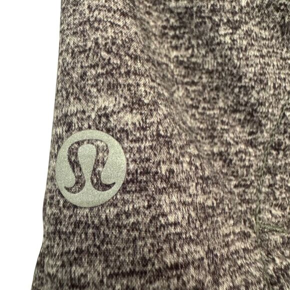 Lululemon Run Times Short II 4” Inseam Heather Lux Multi Black / Black Size 4 - Picture 7 of 12
